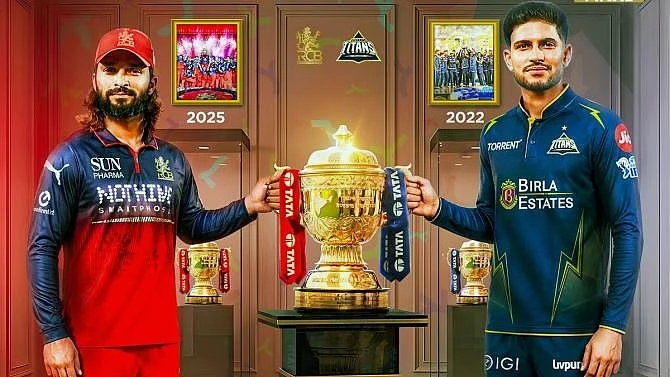 Pride and glory: Rajat Patidar and Shubman Gill 
