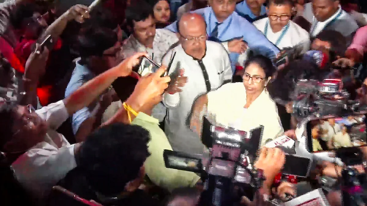 Former West Bengal CM Mamata Banerjee leaves hospital after meeting Abhishek Banerjee, 30 May