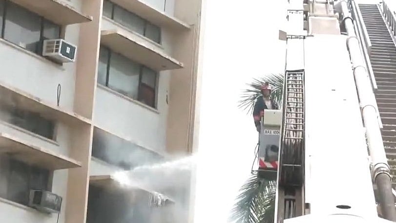 AAP links fire at SPA building to CBSE-NEET row; ministry says office unaffected