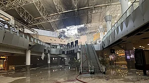 Kuwaiti authorities said several drones hit the airport's passenger terminal.