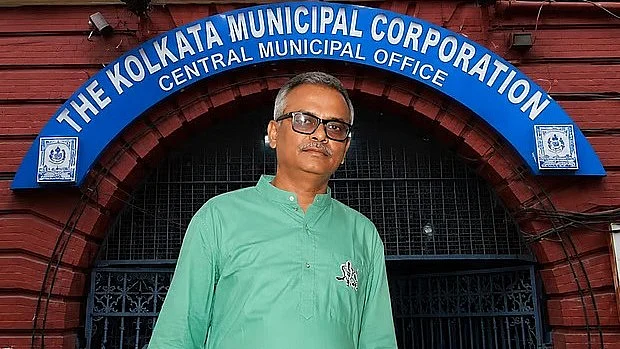 TMC councillor Biswajit Mondal.