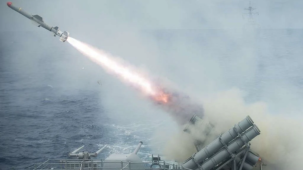 The arsenal will comprise a mix of US-made Harpoon anti-ship missiles and Taiwan's Hsiung Feng