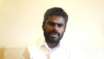 Former Tamil Nadu BJP president K. Annamalai 