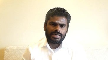Former Tamil Nadu BJP president K. Annamalai 