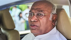 Congress president Mallikarjun Kharge.