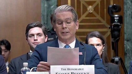 US treasury secretary Scott Bessent