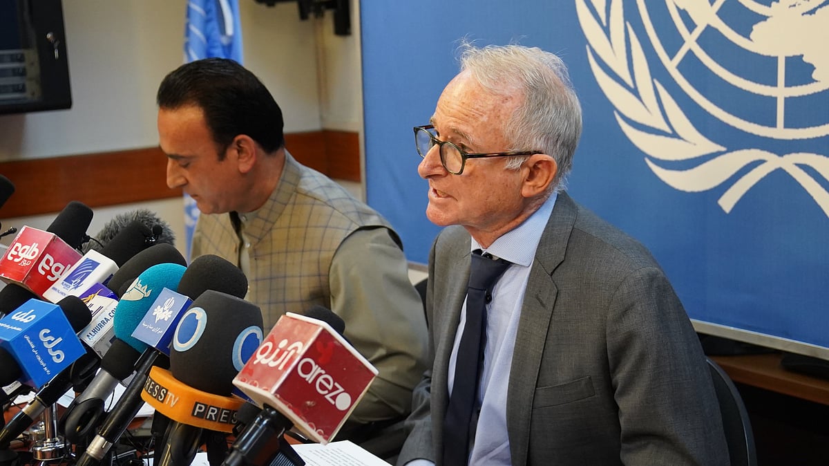 United Nations special rapporteur on human rights in Afghanistan Richard Bennett.