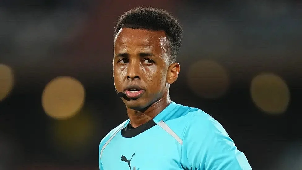 Omar Artan, well known Somalian referee, has been refused a US visa