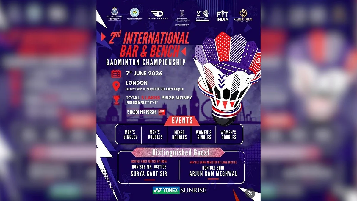 Spotlight on foreign travel by judges and a badminton tournament in London