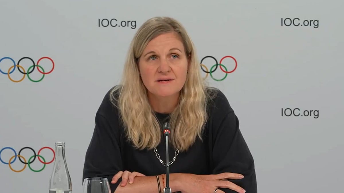 IOC president Kirsty Coventry