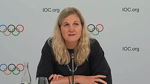 IOC president Kirsty Coventry