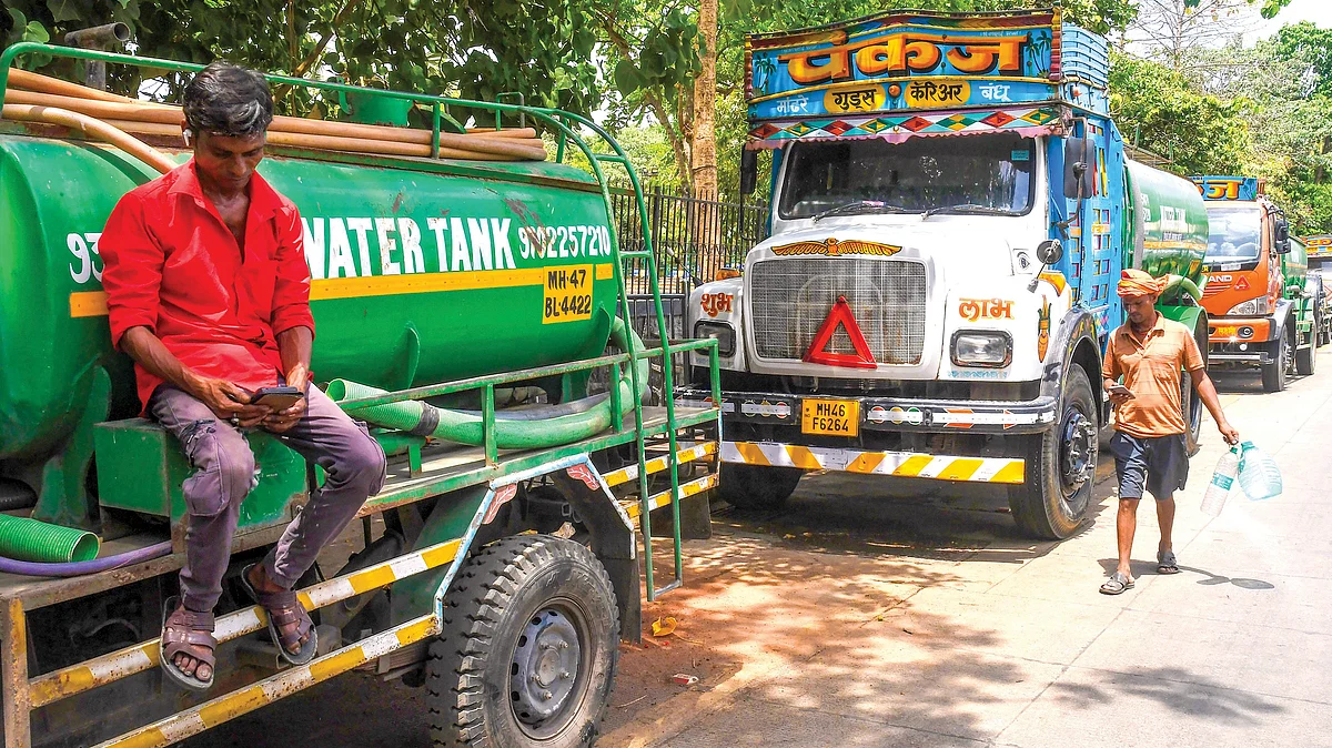 The month-long strike by water tanker operators in Mumbai drew attention to its worsening water crisis