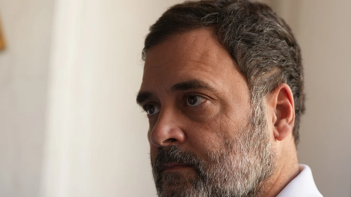 Congress leader Rahul Gandhi