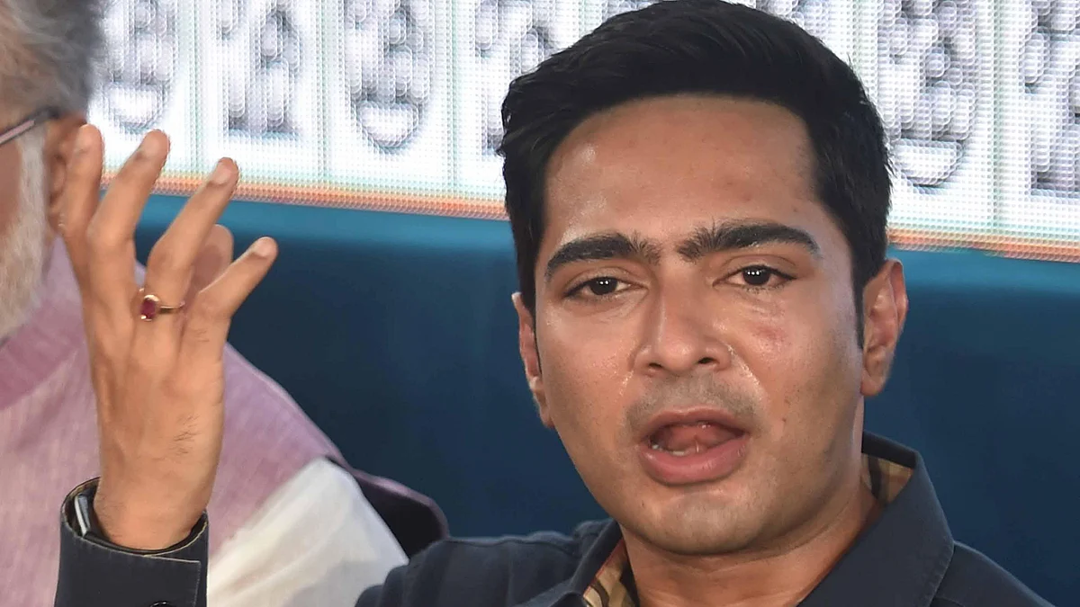 TMC general secretary and MP Abhishek Banerjee.