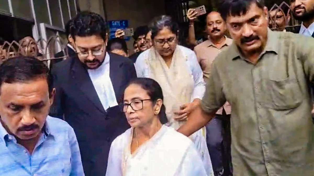 Mamata Banerjee at Calcutta High Court, 16 June