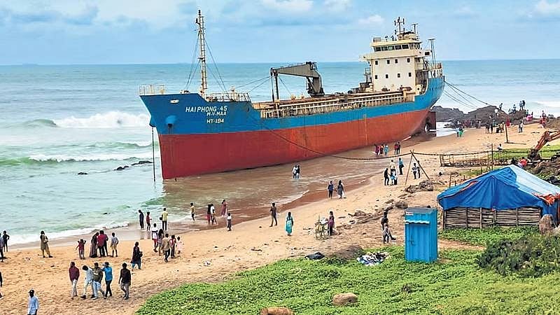Andhra: NGT flags environmental concerns over plan to turn stranded vessel into tourist attraction
