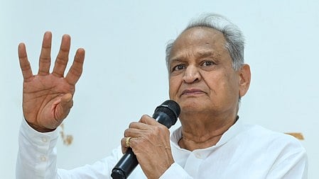 Former Rajasthan chief minister Ashok Gehlot.