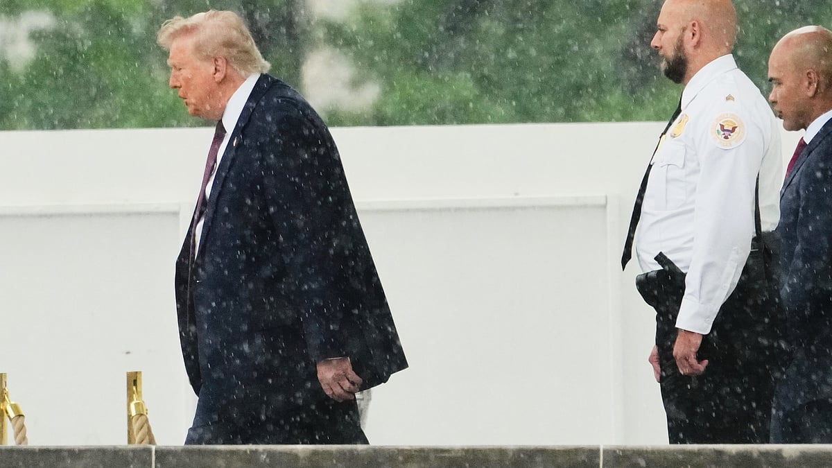 Donald Trump at the White House, 23 June