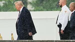 Donald Trump at the White House, 23 June