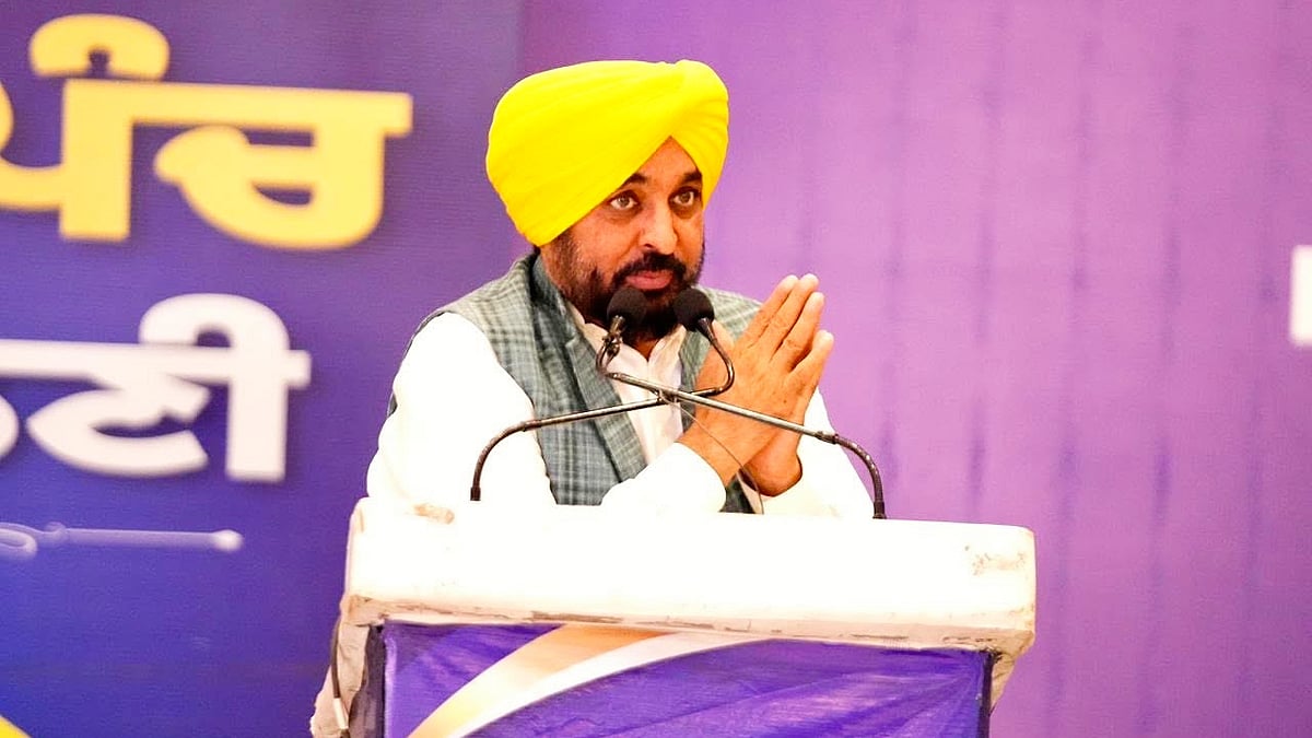 Bhagwant Mann at a government event in Patiala, 26 June