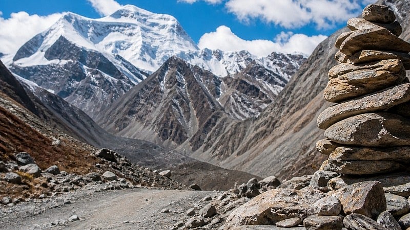 Representative image of Kailash Mansarovar.