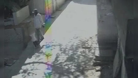 The CCTV footage that helped police identify the accused.