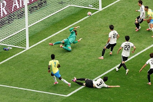 Kaishu Sano put Japan in early lead against Brazil