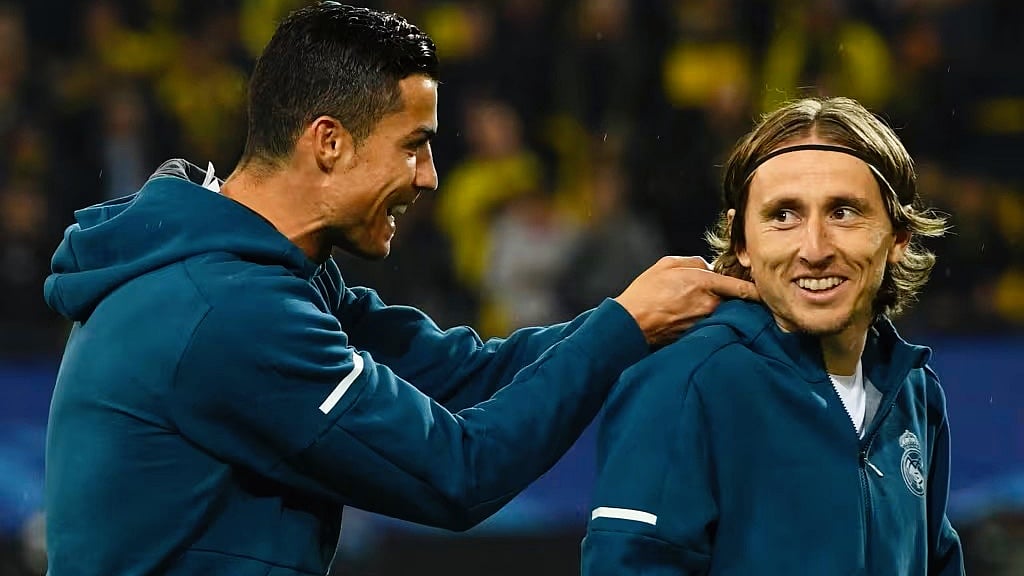 Ronaldo and Modric: Camaraderie during the Real Madrid days