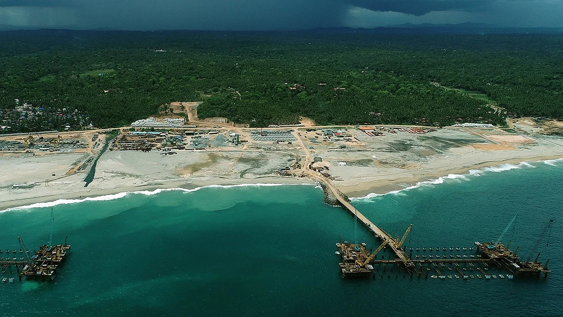 Vizhinjam port in Kerala