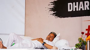 Sonam Wangchuk at Jantar Mantar in New Delhi, 2 July