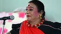 Pandwani singer Teejan Bai.