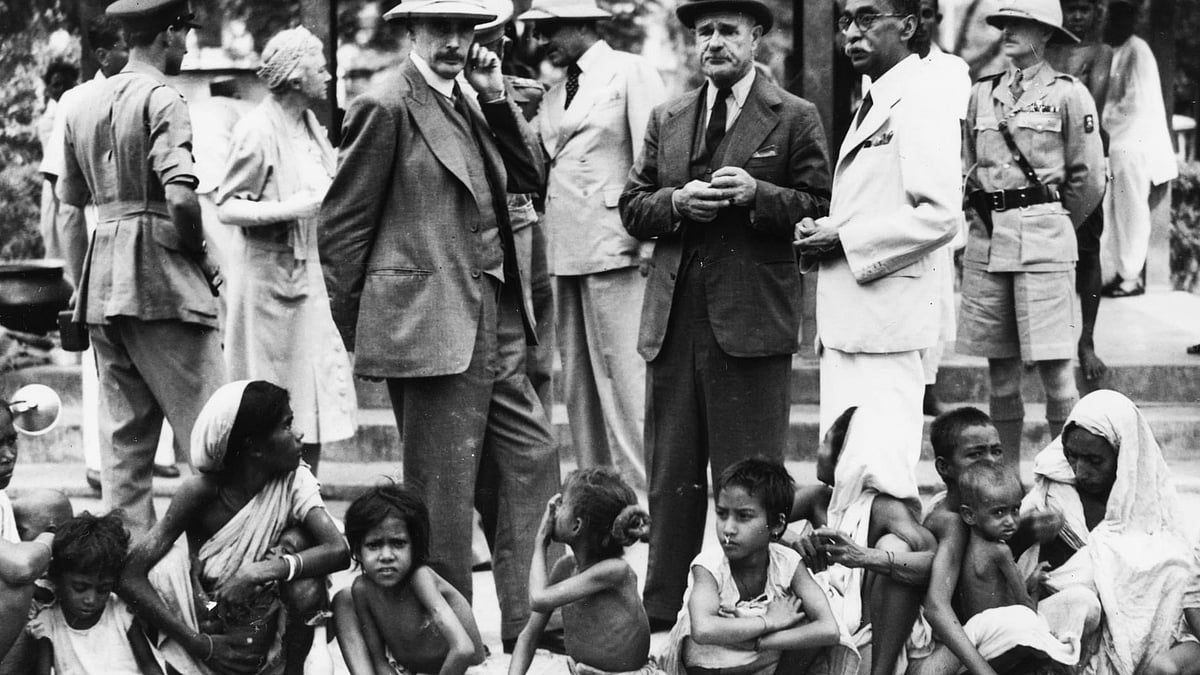 In a nutshell, the Bengal famine of 1943