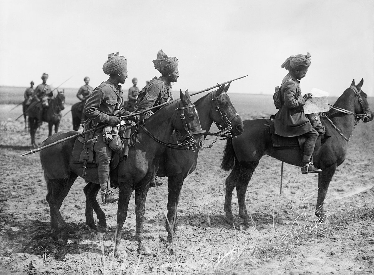 The Hodson's Horse lancers in France, 1917