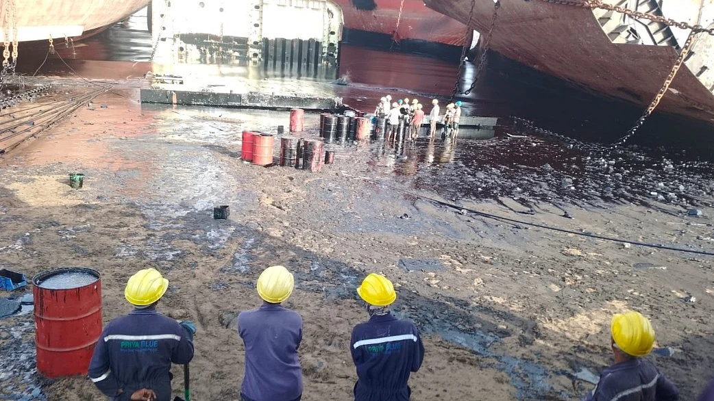 According to the NGO, the spill occurred on 13 June