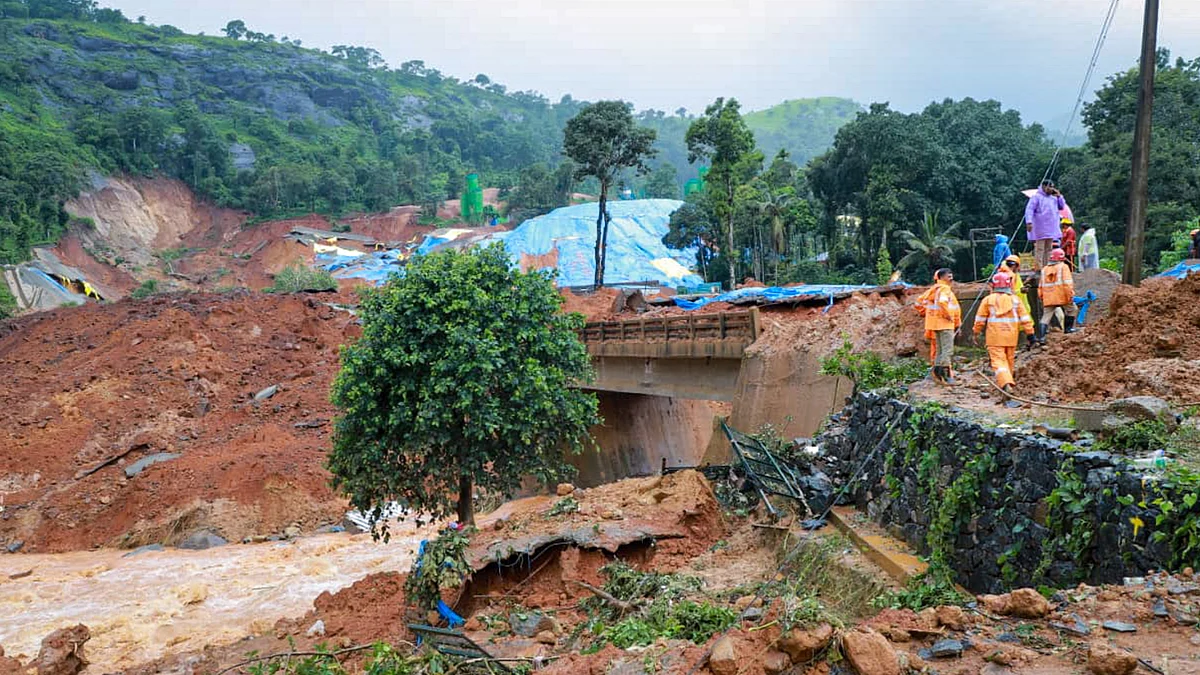 Wayanad recorded 256 mm of rainfall during the past 24 hours.
