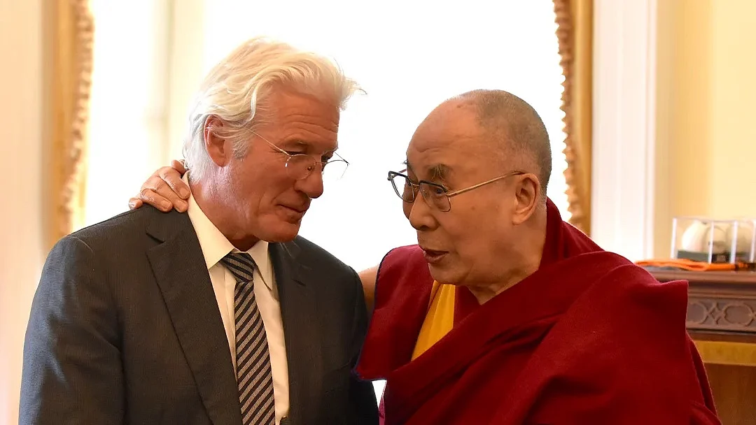 File photo of Richard Gere and the Dalai Lama