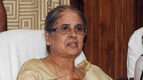 Retired Supreme Court judge Justice Ranjana Prakash Desai