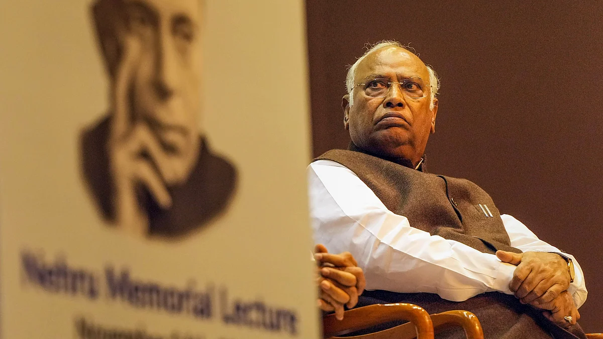 Congress president Mallikarjun Kharge