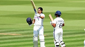 Yastika Bhatia acknowledges the cheers