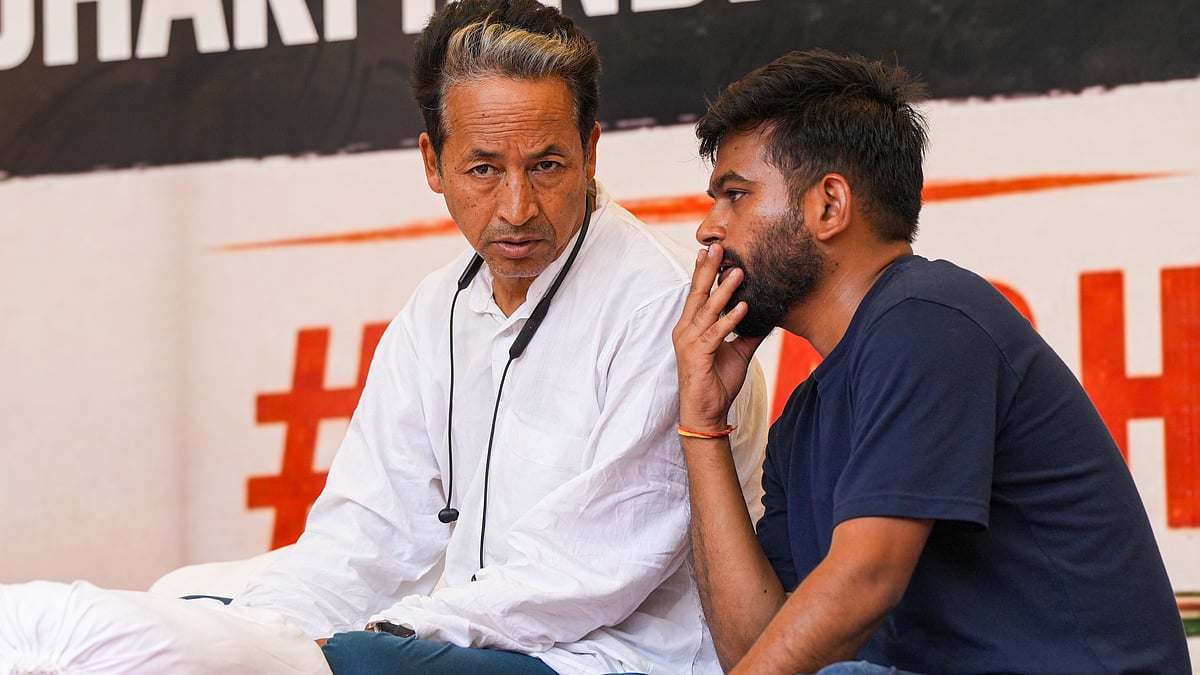 Wangchuk’s health declines as hunger strike enters 15th day at Delhi protest