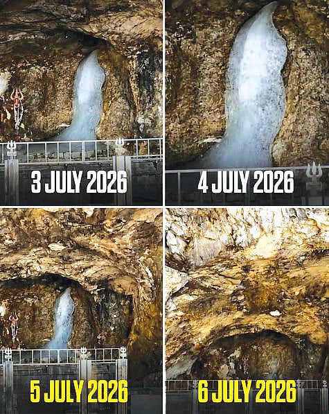 The incredible and alarming transformation of the Amarnath lingam
