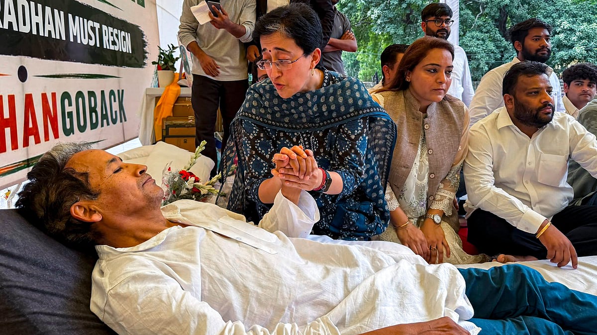 Comparisons were also drawn with activist Anna Hazare's 2011 hunger strikes in support of