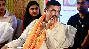 West Bengal CM Suvendu Adhikari at a govt event in Kolkata, 8 July
