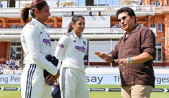 Well played: Tendulkar's words of admiration for Harmanpreet, Smriti at the Lord's