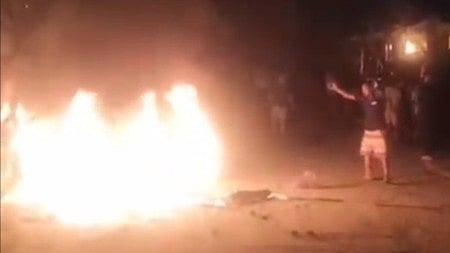The violence erupted after the Assam Rifles launched an area domination patrol