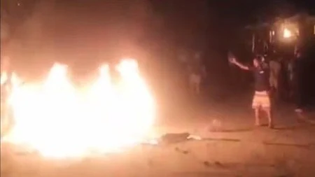 The violence erupted after the Assam Rifles launched an area domination patrol
