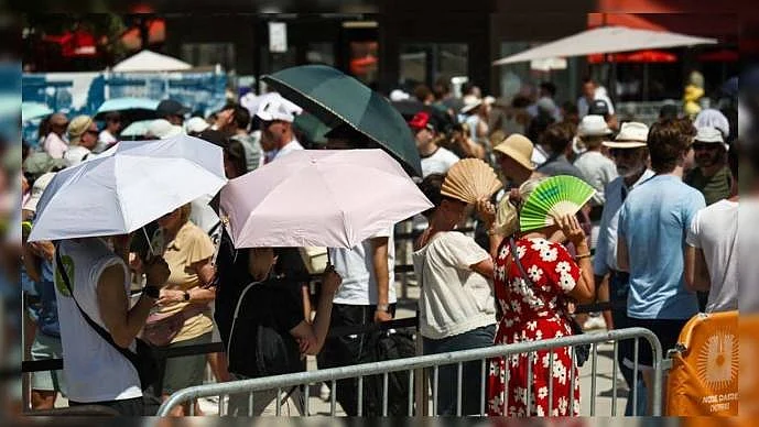 Temperatures during the heatwave crossed 37C