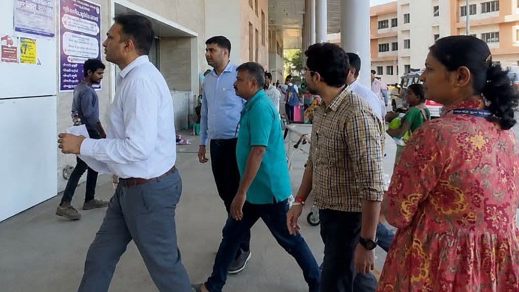 GST officials in Jamshedpur