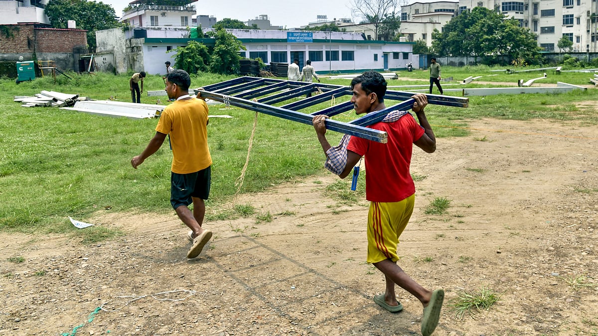 Preparations in full swing ahead of Rahul Gandhi’s visit to Dehradun on 17 July.