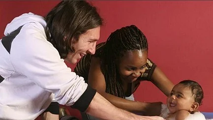 Chance meeting: When young Messi met baby Lamine Yamal in 2007